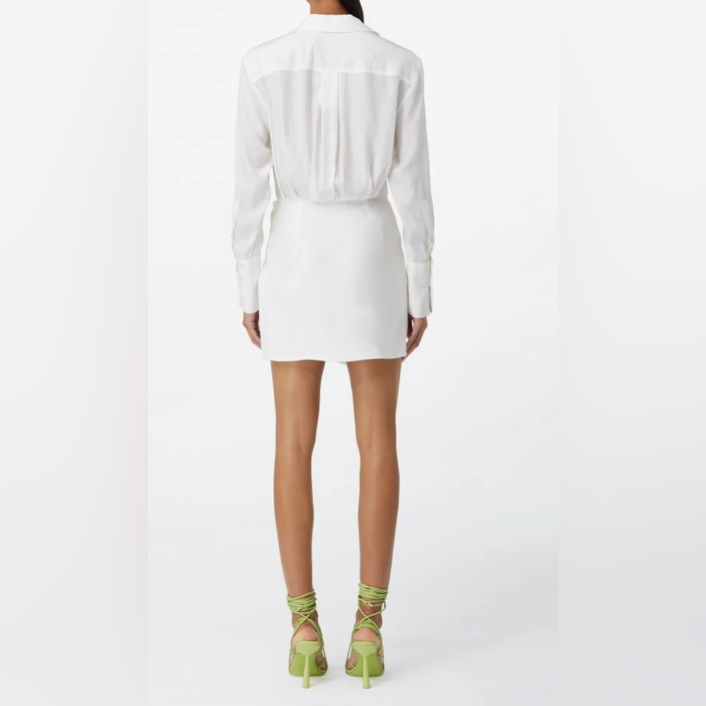 Draped Mini Dress - image 2